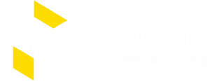 logo remac modulares blanco